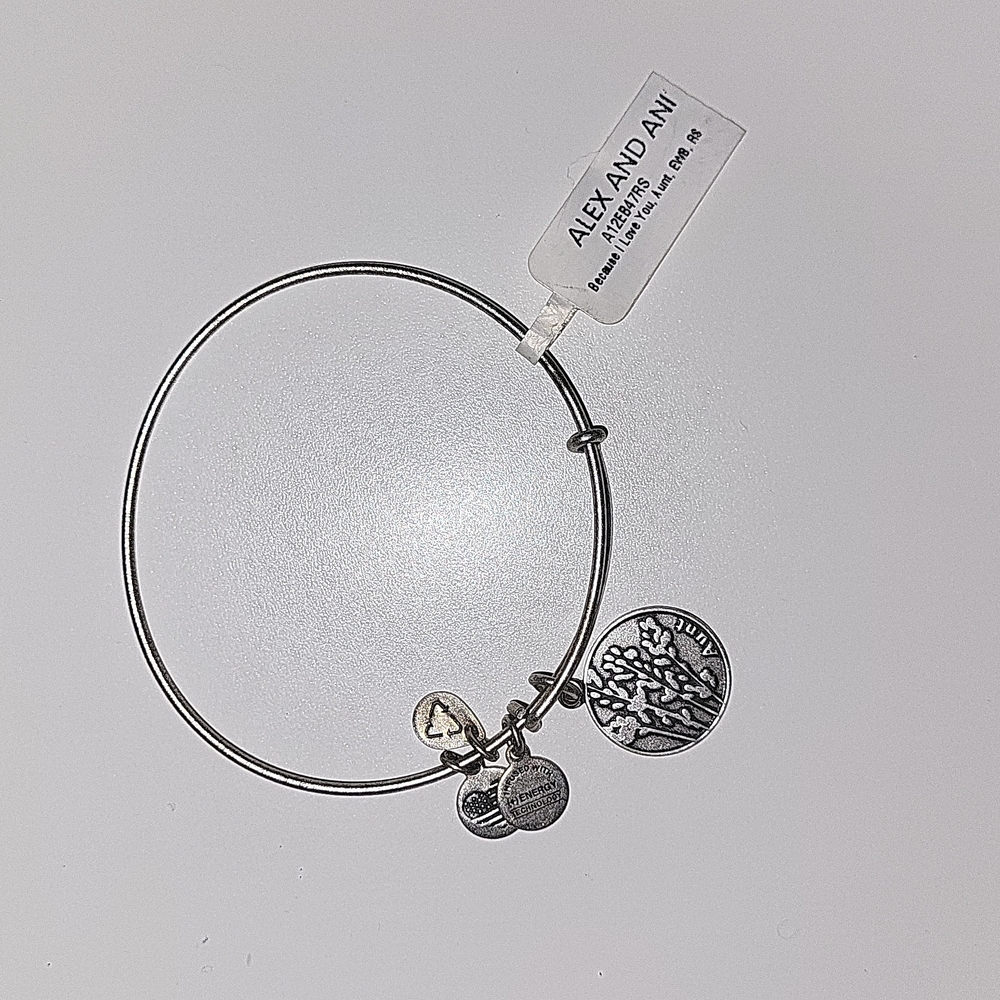 NWT Alex and Ani *aunt* bracelet